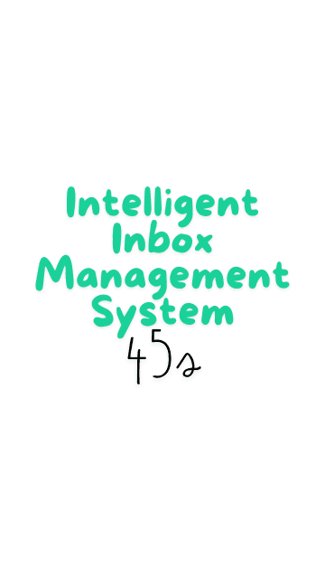 Intelligent Inbox Management System thumbnail